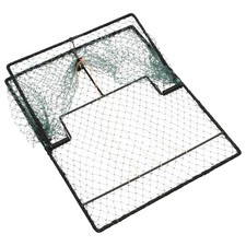 Bird Trap Humane Live Hunting Cage Trap for Small Birds Green Steel vidaXL