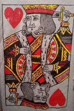 King Heart Playing Card Gambler Poker Mens Gray 3XL T Shirt Turnpike Graphic Tee