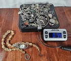 Vintage Sterling Silver Jewelry Lot 925 Necklace Rings Bracelet Estate Lot 266g.
