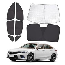 8PCS Civic Window Covers 2021-2024 - Full Car Window Covers 2022-2025