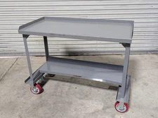 Little Giant Heavy Duty Mobile Work Bench 48" W x 24" D x 36" H 3600 Lb Capacity