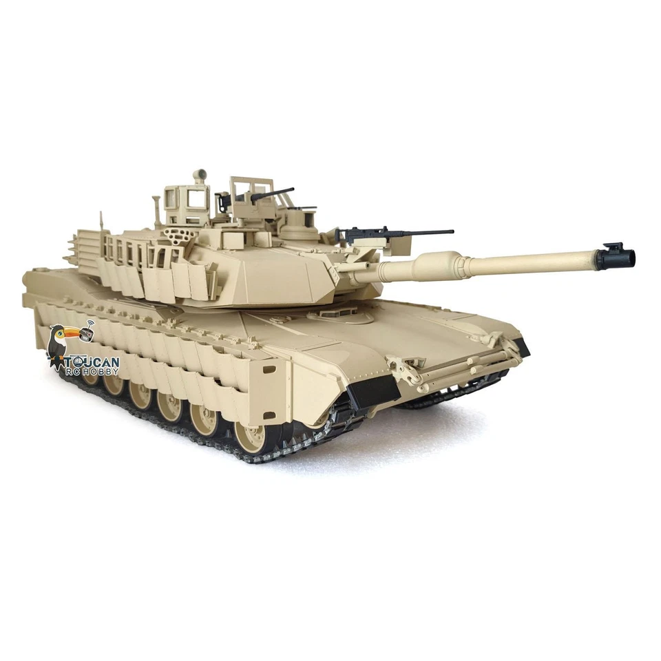 Full Metal Military RC Tank 1/16 Abrams M1A2 3918 TUSK II Electronic Vehicles - Image 2 of 4