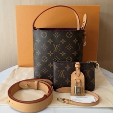 Louis Vuitton Pre-Owned Authentic Bucket Bag Monogram Free Tracked Shipping