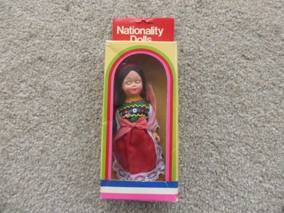 Germany Nationality Doll In Colorful Native Costume With Sleeping Eyes