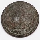 1865 Indian Head Penny Beautiful High Grade Coin Rare Date