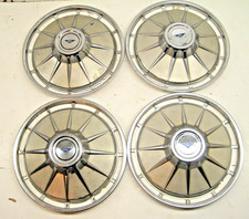 Set 4 1961 Chevrolet Corvair 13 Wheel Covers Hubcaps Set 4 1961 Chevrolet Corvair 13 Wheel Covers Hubcaps