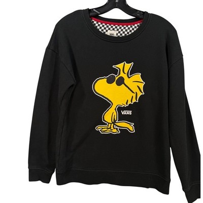 Vans x Peanuts Woodstock Joe Cool Sweatshirt Black Small 2017 HTF Sunglasses