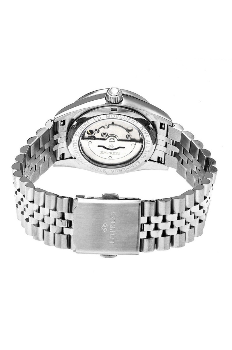 Empress Constance Automatic Crystal Blue Dial Stainless  display picture 3