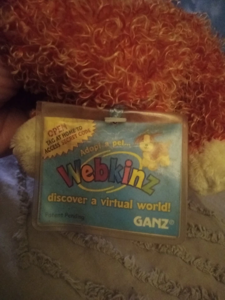 Ganz Webkinz Orange Cheeky Cat Retired With Sealed Code - Image 4 of 4