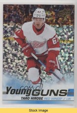 2019-20 Upper Deck Young Guns Speckled Rainbow Foil Taro Hirose #215 READ 07sx