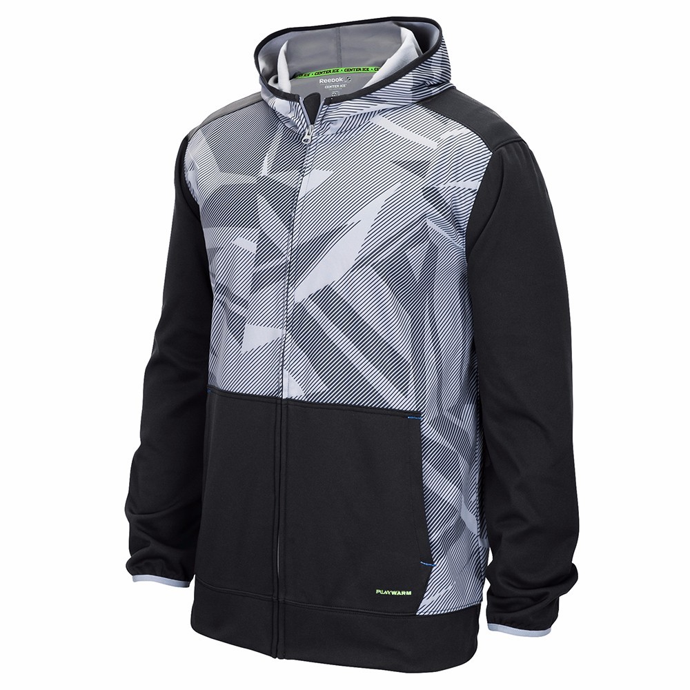 Reebok NHL Mens Center Ice TNT Speedwick Blank Hoodie 6790₽