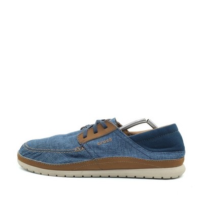 Crocs Herren Boat Shoe Freizeitschuh Blau Denim Freizeit Bootsschuh EU 43-44