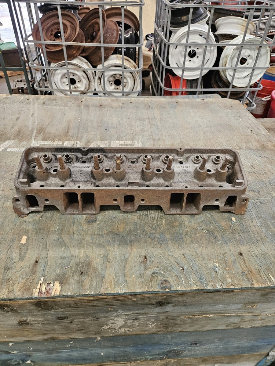 1963 Small Block Chevy SBC 327 461X Head 461 Hump Head 3782461 J