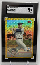 Yogi Bear Gold Foil Refractor. The Only One in Existence! 1/1 SGC 9!