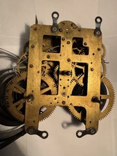 VINTAGE SETH THOMAS  8 day  clock movement for Parts or Repair  (M173)