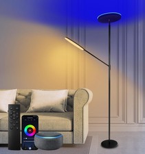 RGB Floor lamp,LED Floor Lamps for Living Room, Super Bright Tall Standing la...