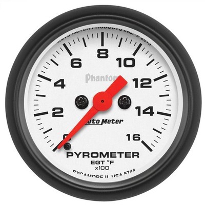 AutoMeter Products - 5744 - 2 1/16 PHANTOM 0-1600 F, ( Each )
