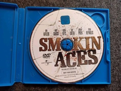 Smokin' Aces (DVD ohne Cover) akzeptabler Zustand !