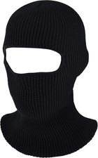 SATINIOR 1 Hole Ski Mask Winter Knitted Balaclava Warm Full Face Mask Windproof