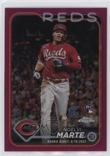 2024 Topps Chrome Update Rookie Debut Magenta Refractor /399 Noelvi Marte 07b3