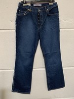 Mavi Damen Jeans Schlagjeans 591 Mid Rise, Bell Bottom Blau W29 L32