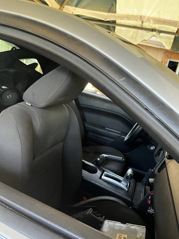 2005 - 2009 2006 2007 Ford Mustang Leather Driver Steering Wheel W/ Controls OEM - Image 2 of 3