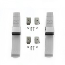 Challenger 1970 - 1974 Airplane 2pt Gg Belt Kit Wbrackets-2 Belts