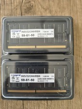 Integral RAM DDR5 SODIMM Laptop 64GB (2X32 GB) Kit 4800 MHz CL40 IN5V32GNHRBX