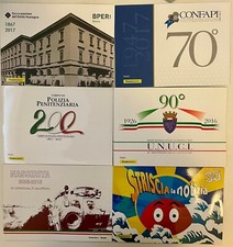 Folder VARI poste italiane - francobolli e cartoline