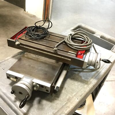 Fehlmann KS-200 2-Axis XY Cross Table Manual Stage for Milling Machine 8'' x 6''