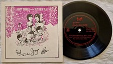 45 BEATLES A HAPPY CRIMBLE AND A VERY NEW YEAR - ANNO 1966 Flexi disc - MINT