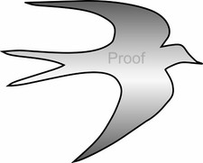 SWIFT SILVER 590mm X 475mm #g8 MOTORHOME CARAVAN DECAL STICKERGRAPHIC LAMINATED 
