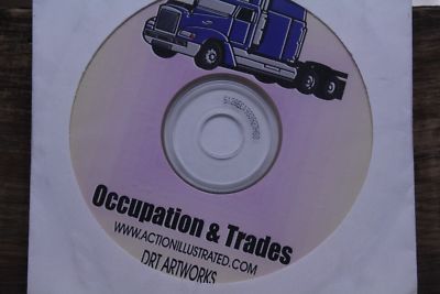 EPS Vector Images Action Illustrated Clip Art Occupation & Trades 1000+