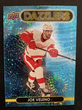 21-22 UD Series 2 Hockey Rookie Blue Dazzlers DZ-70 Joe Veleno