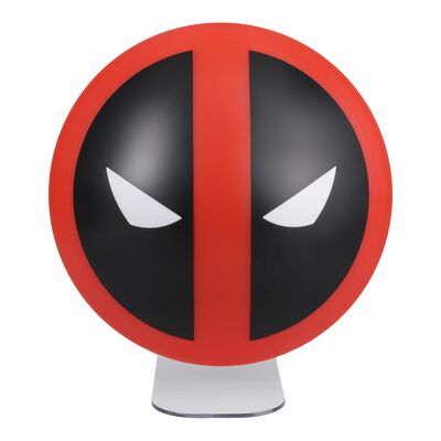 Deadpool Mask Light Touch Lamp Red White Color Change Table Decor Nightlight
