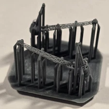 1/700 3D Printed Aircraft Cranes for New Orleans Class Cruiser
