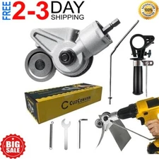 Drill Cut Pro Metal Cutting Adapter Sheet Metal Cutter Drill Attachment Electric