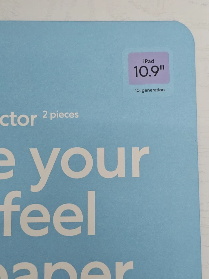 Paperlike iPad Screen Protector (2 pieces) iPad 10.9" 10th Gen (2022) - New - Image 2 of 3