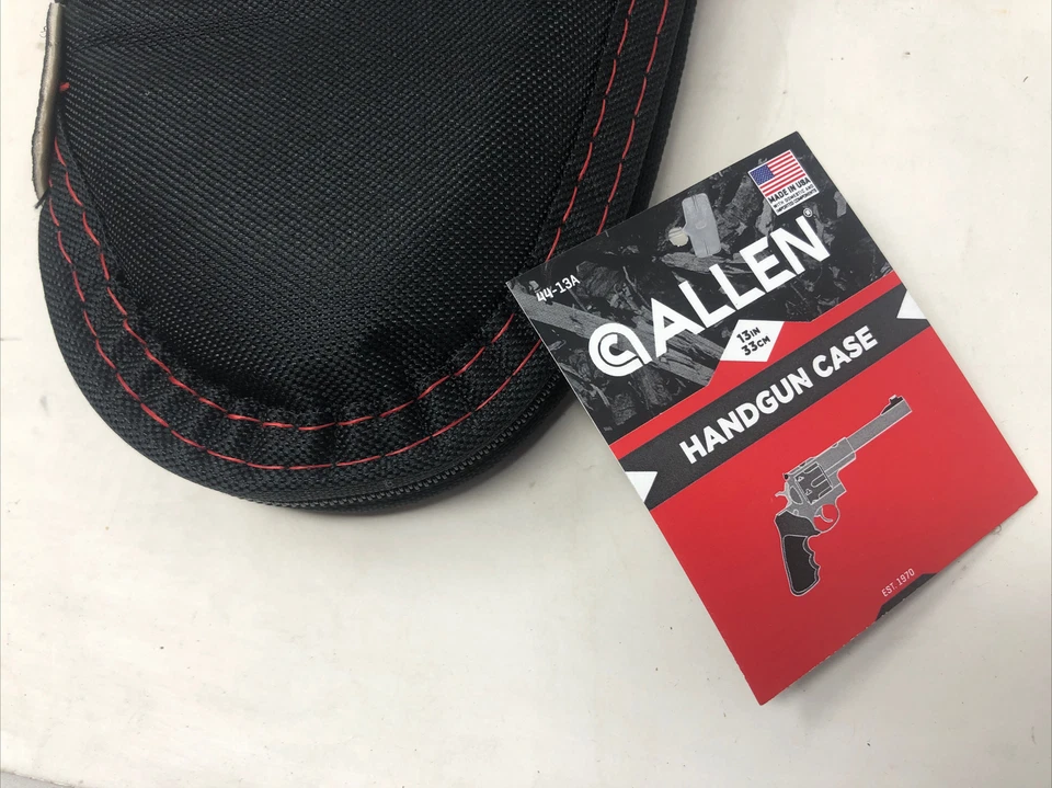 ALLEN 13" HANDGUN SOFT CASE BLACK 44-13A - NEW WITH TAGS - Image 2 of 3