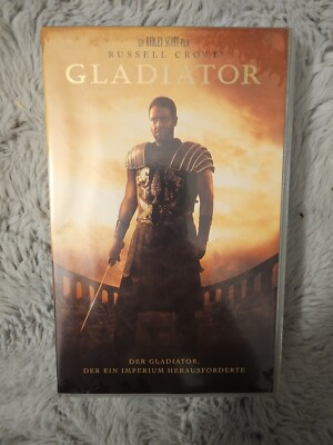 VHS Film - Gladiator - Russell Crowe - Ridley Scott - Videokassette