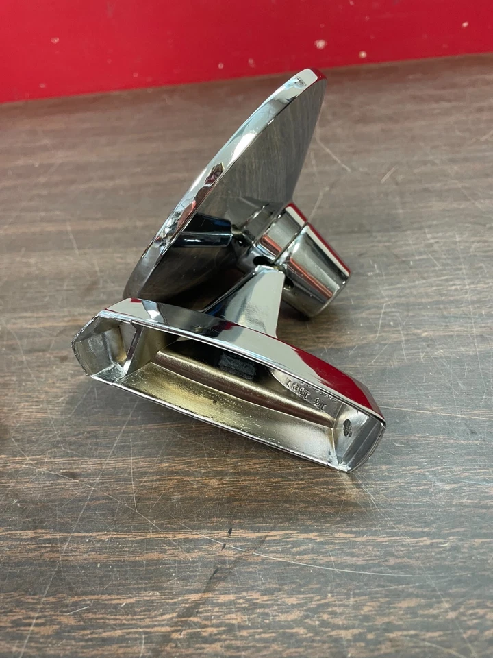 Oldsmobile Cutlass 442 F85 LH 1967 espejo retrovisor exterior cromado nos 823 Foto 2 de 4