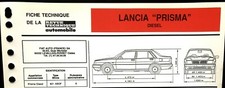 Revue technique Lancia PRISMA