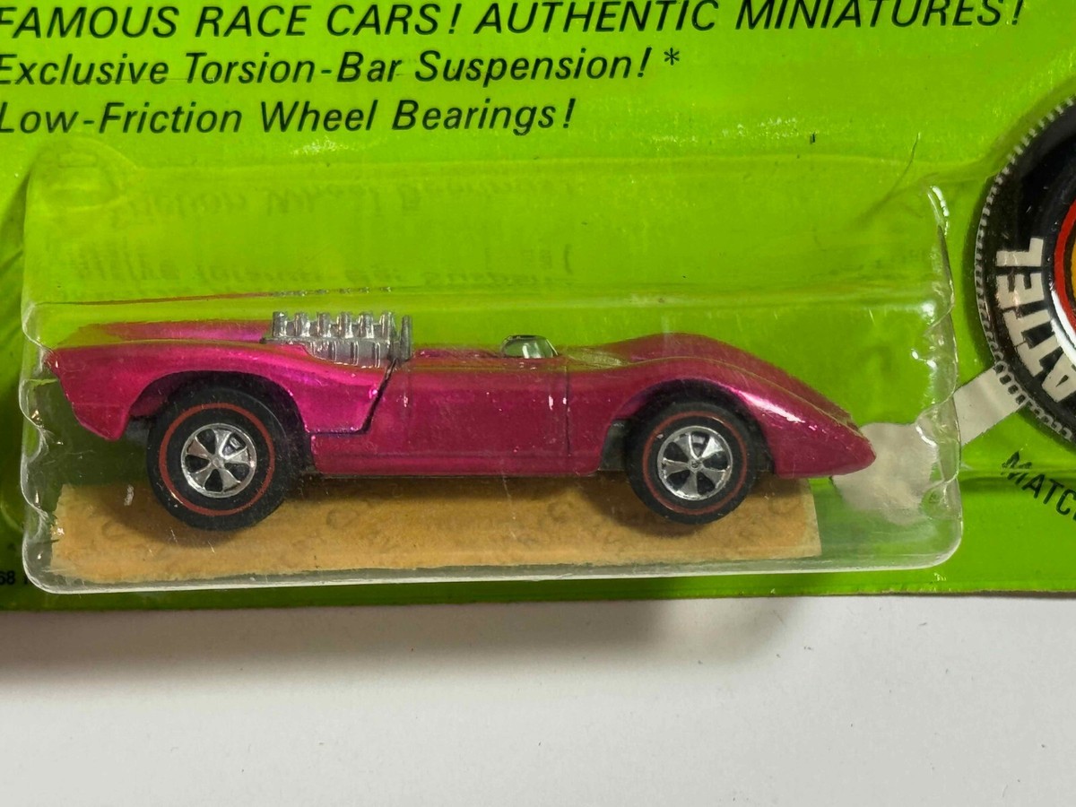Hot Wheels Redline Ferrari 312p PINK CARDED | eBay