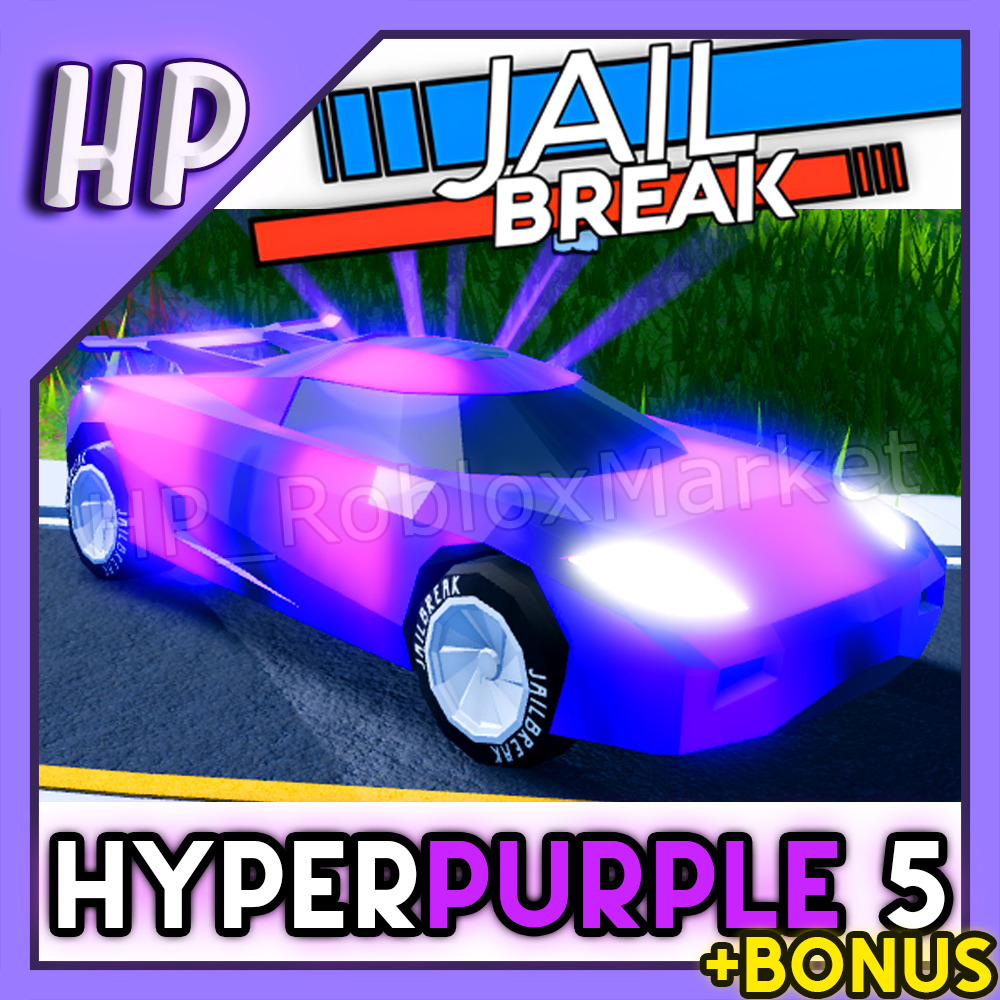 ANY HYPERCHROME Level 5 💎CLEAN + FAST + BONUS⚡ Roblox Jailbreak  car/color/rims