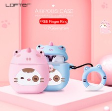 Apple AirPods Cute 3D Cartoon Silicone Case Cover For AirPods 1  2 Generations
