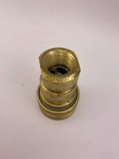 BH6-60 Parker Valved Hydraulic Quick Coupler 3/4 NPT Female Brass