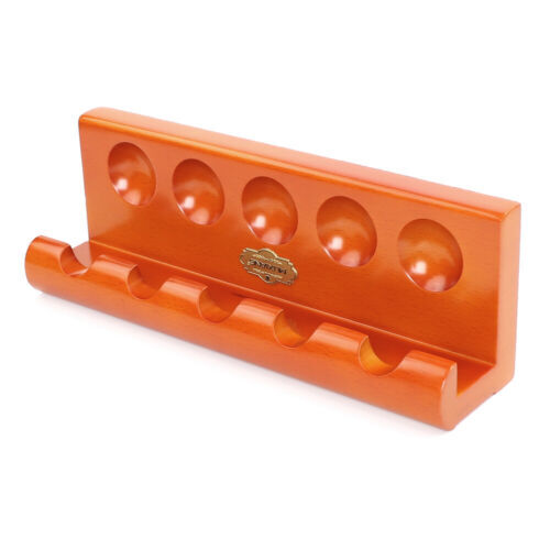 Wooden Tobacco Pipe Display Stand Rack Handmade Holder for 5 Smoking