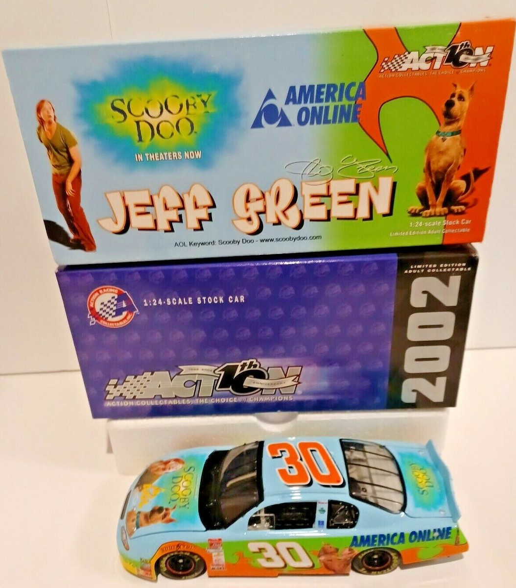 JEFF GREEN #30 AOL / Scooby Doo 2002 Monte Carlo Club Car Bank 1