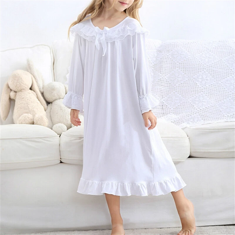 Ladies white nightdress cheap