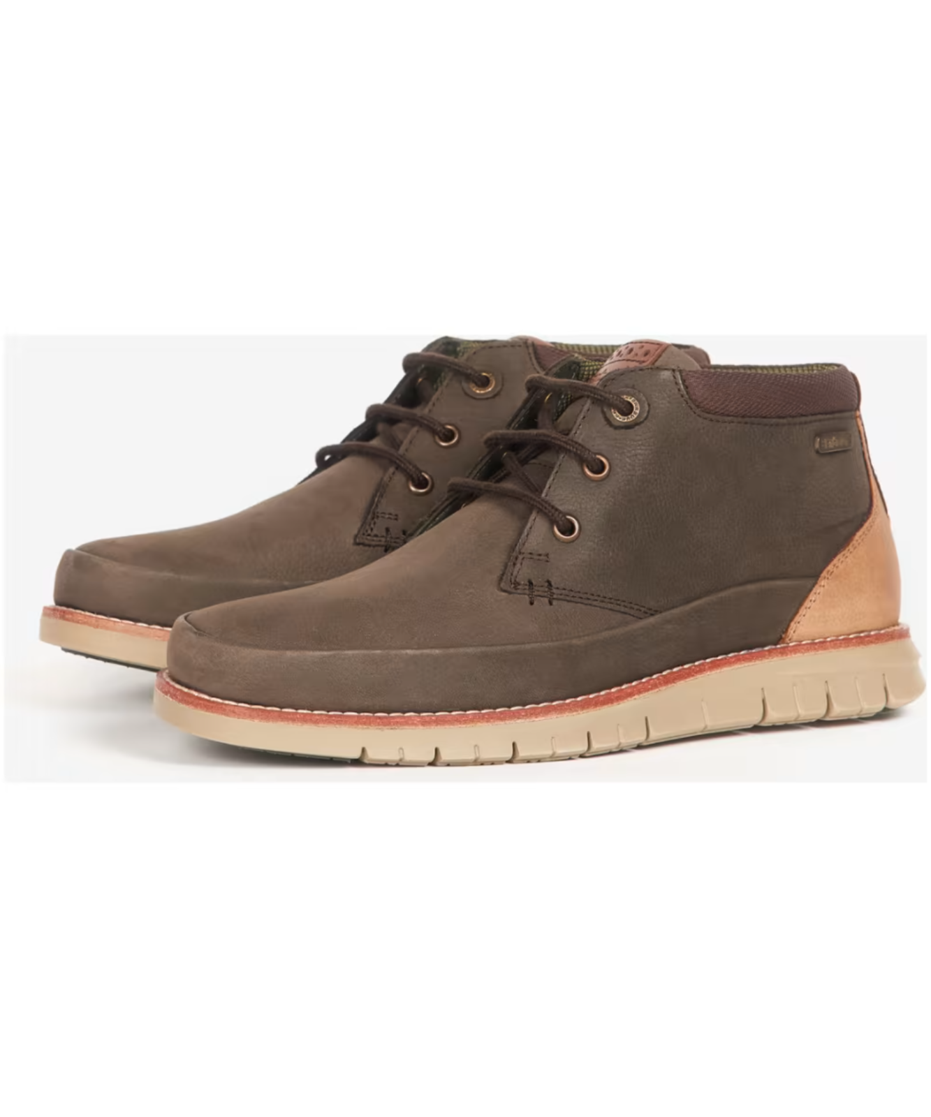 Nelson Chukka Boots Leather Lace Up 